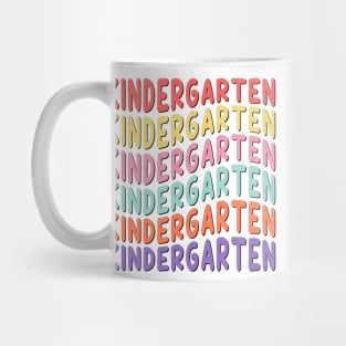 Kindergarten Vibes Back To School Mug